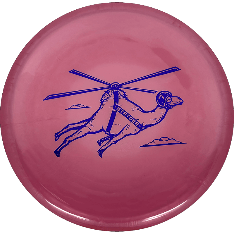 Prodigy Disc Stryder - 500 / 178g - Rose Red (Blue Foil - Proto Stamp)