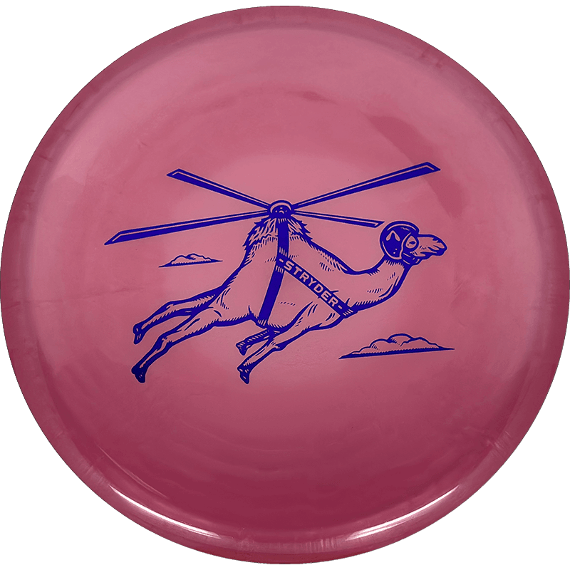 178g - Rose Red (Blue Foil - Proto Stamp) 500 Prodigy Disc Stryder - Skyline Disc Golf