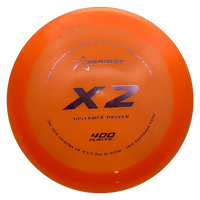 Prodigy Disc X2 - 400 / 174g - Orange (Lavender Foil) - Skyline Disc Golf