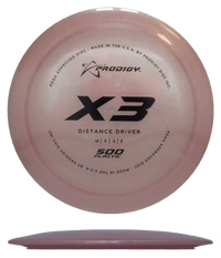 Prodigy Disc X3 - 500 / 171g - Peach (Black) - Skyline Disc Golf