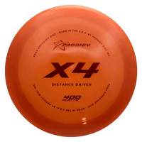 Prodigy Disc X4 - 400 / 172g - Orange (Red Foil)