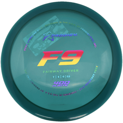 Prodigy Disc F9 Prodigy Disc F9 - 400 / 172g - Blue Green (Rainbow Foil) - Skyline Disc Golf