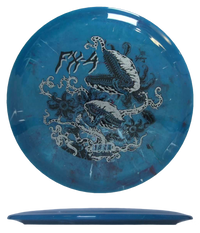 Prodigy FX-4 - 400 Fractal / 175g - Blue (Black/Silver) - Skyline Disc Golf