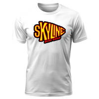 Skyline Disc Golf Arrowhead Tee - Moisture Wicking / White / S - Skyline Disc Golf