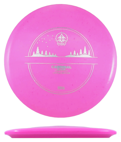 Stokely Cardinal - Thermo / 169g - Hot Pink (Silver Glitter) - Skyline Disc Golf