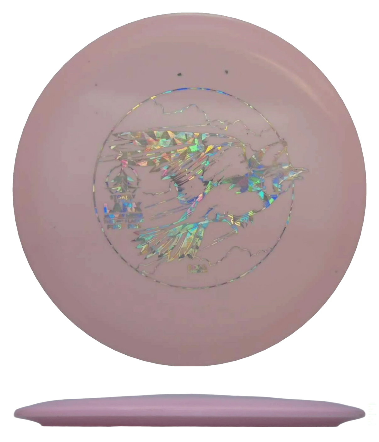 Stokely Lark - Thermo - First Run / 151g - Soft Pink (Chrome Shatter) - Skyline Disc Golf