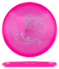 Stokely Owl - Meso - First Run / 175g - Hot Pink (White) - Skyline Disc Golf