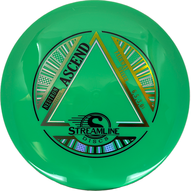 Streamline Ascend Streamline Ascend - Neutron / 173g - Lime (Silver/Yellow Foil) - Skyline Disc Golf