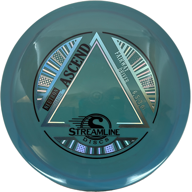 Streamline Ascend Streamline Ascend - Neutron / 175g - Blue Green (Light Blue/Silver Foil) - Skyline Disc Golf