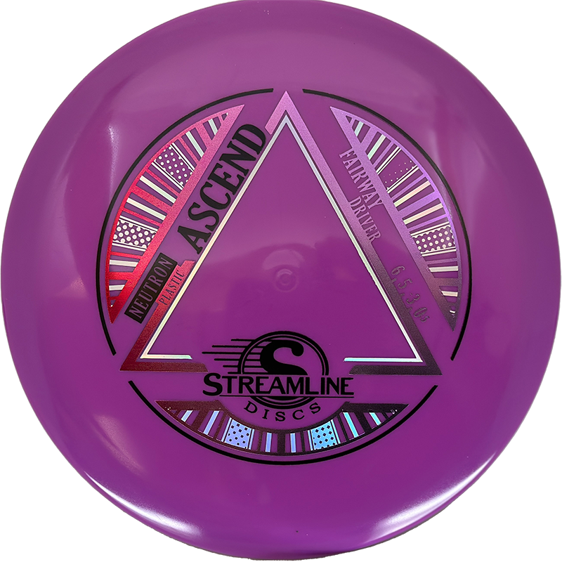 Streamline Ascend Streamline Ascend - Neutron / 166g - Violet (Crimson/Violet Foil) - Skyline Disc Golf