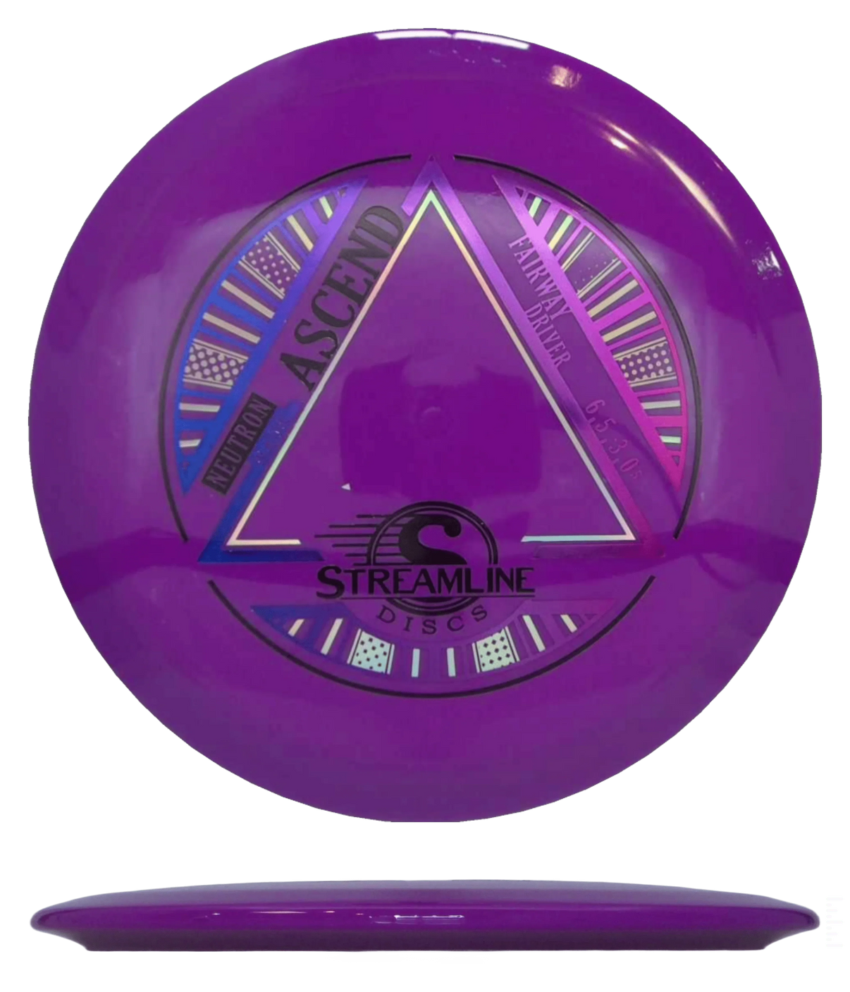 Streamline Ascend - Neutron / 167g - Violet (Violet/Magenta Swirl) - Skyline Disc Golf