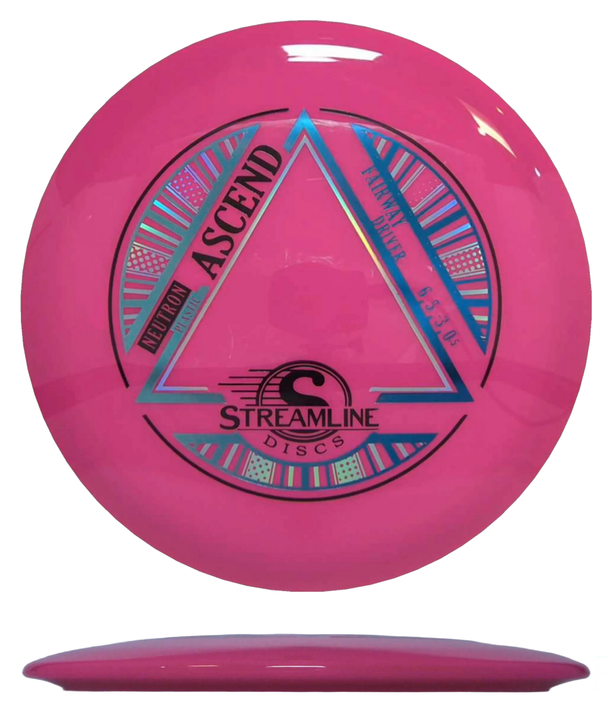 Streamline Ascend - Neutron / 167g - Rose Pink (Blues Foil) - Skyline Disc Golf