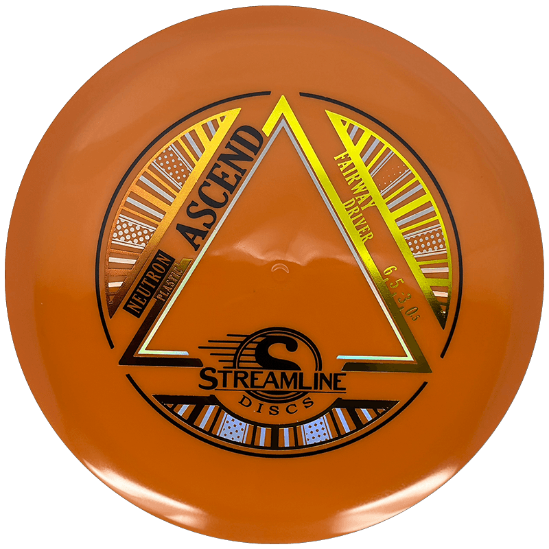 Streamline Ascend Streamline Ascend - Neutron / 166g - Orange (Orange/Yellow Foil) - Skyline Disc Golf