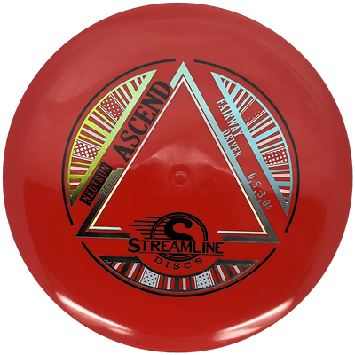 Streamline Ascend Streamline Ascend - Neutron / 173g - Red (Yellow Green/Light Blue Foil) - Skyline Disc Golf