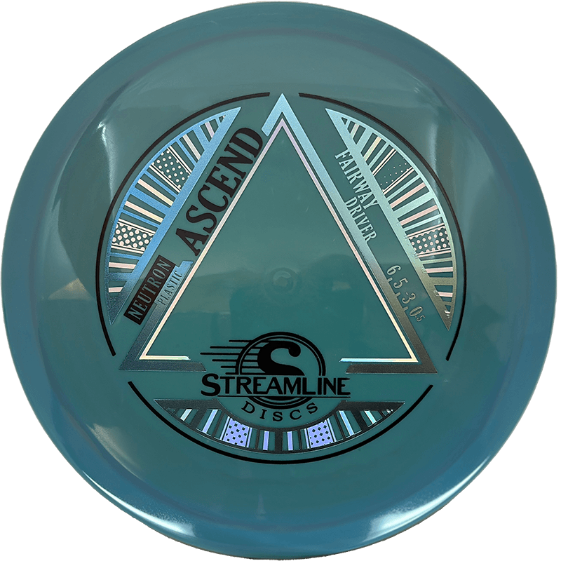 Streamline Ascend Streamline Ascend - Neutron / 175g - Blue Green (Light Blue/Silver Foil) - Skyline Disc Golf