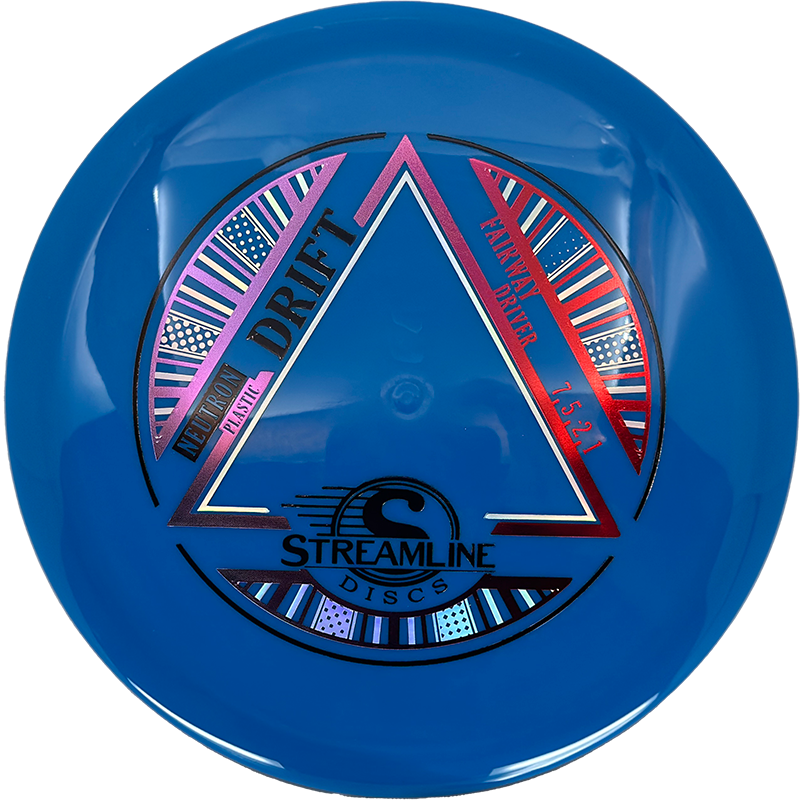 Streamline Drift Streamline Drift - Neutron / 174g - Blue (Lavender/Red Foil) - Skyline Disc Golf