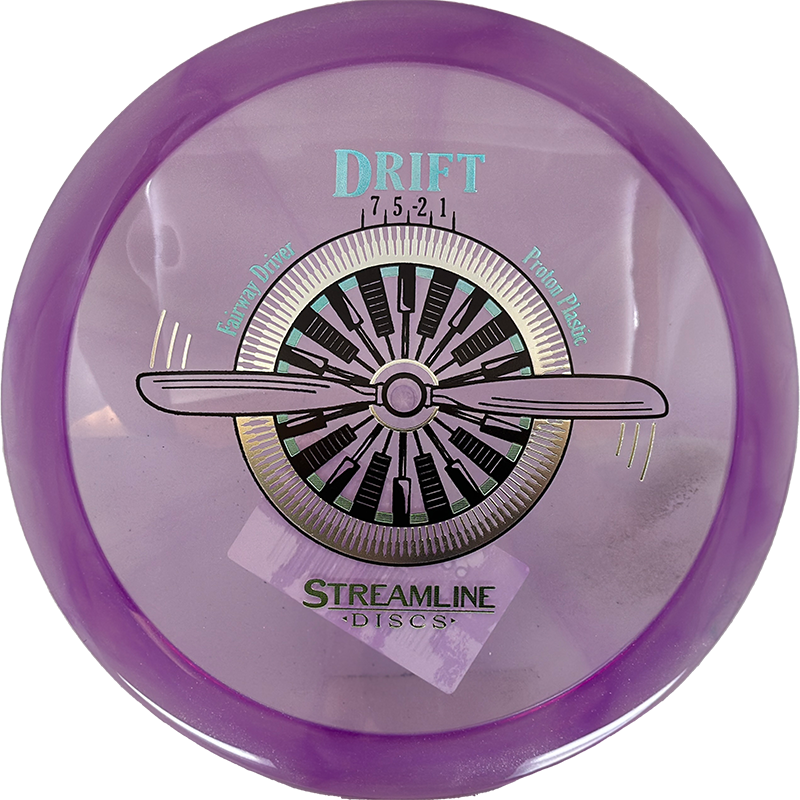 Streamline Drift Streamline Drift - Proton / 174g - Light Purple (Chrome/Sky Blue) - Skyline Disc Golf