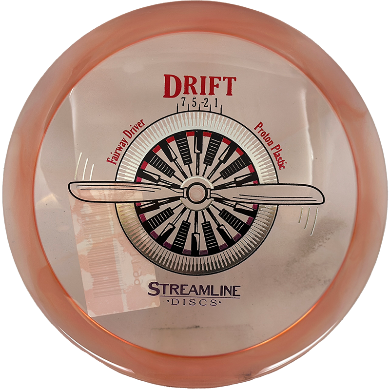 Streamline Drift Streamline Drift - Proton / 169g - Soft Red-ish (Chrome/Red) - Skyline Disc Golf