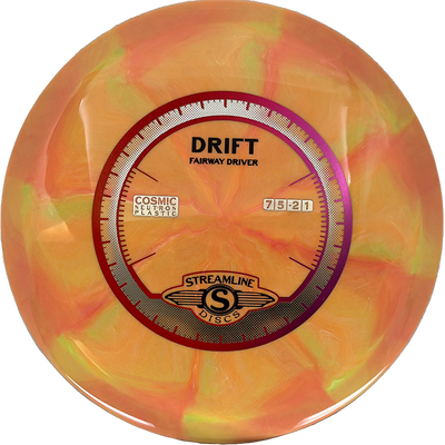 Streamline Drift Streamline Drift - Cosmic Neutron / 174g - Orange/Banana Burst (Red/Magenta Foil) - Skyline Disc Golf