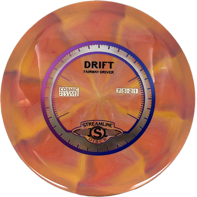 Streamline Drift Streamline Drift - Cosmic Neutron / 173g - Melon/Orange Burst (Purple/Blue Foil) - Skyline Disc Golf