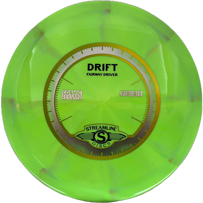 Streamline Drift Streamline Drift - Cosmic Neutron / 168g - Lime Burst (Yellow Green/Yellow Foil) - Skyline Disc Golf