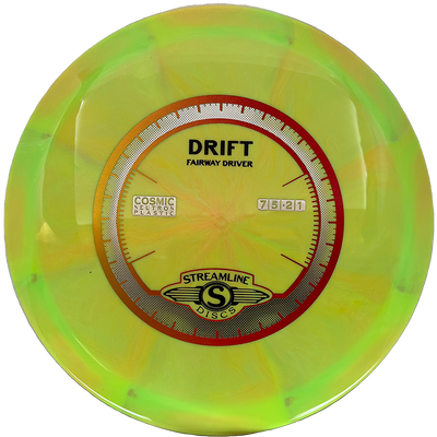 Streamline Drift Streamline Drift - Cosmic Neutron / 168g - Chartreuse/Orange Burst (Orange/Red Foil) - Skyline Disc Golf