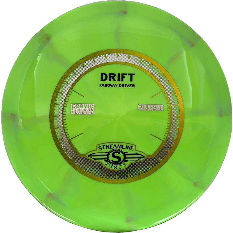 Streamline Drift Streamline Drift - Cosmic Neutron / 168g - Lime Burst (Yellow Green/Yellow Foil) - Skyline Disc Golf