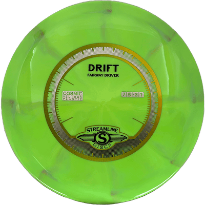 Streamline Drift Streamline Drift - Cosmic Neutron / 168g - Lime Burst (Yellow Green/Yellow Foil) - Skyline Disc Golf