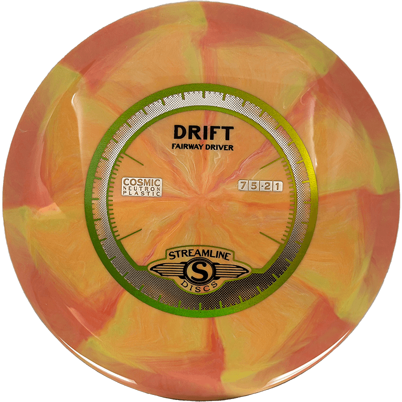 Streamline Drift Streamline Drift - Cosmic Neutron / 173g - Strawberry/Banana Burst (Green/Yellow Foil) - Skyline Disc Golf