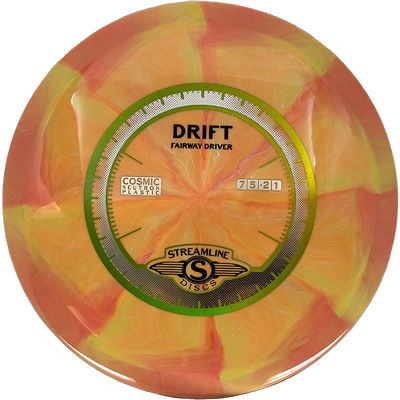 Streamline Drift Streamline Drift - Cosmic Neutron / 173g - Strawberry/Banana Burst (Green/Yellow Foil) - Skyline Disc Golf