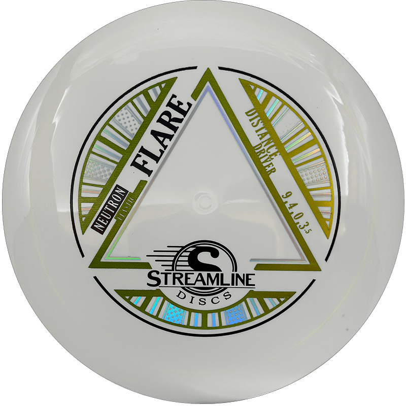 Streamline Drift Streamline Drift - Neutron / 168g - White (Yellow/Yellow Green Foil) - Skyline Disc Golf