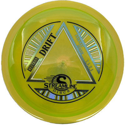 Streamline Drift Streamline Drift - Neutron / 168g - Yellow Green Swirl (Yellow Green/Light Blue Foil) - Skyline Disc Golf