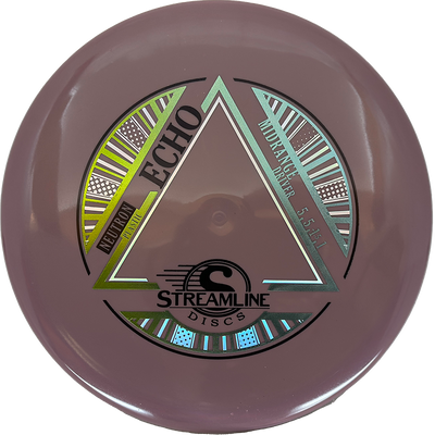 Streamline Echo Streamline Echo - Neutron / 166g - Gray (Yellow Green/Light Blue Foil) - Skyline Disc Golf