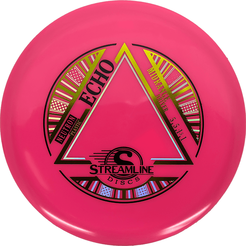 Streamline Echo Streamline Echo - Neutron / 169g - Hot Pink (Yellow Gold) - Skyline Disc Golf