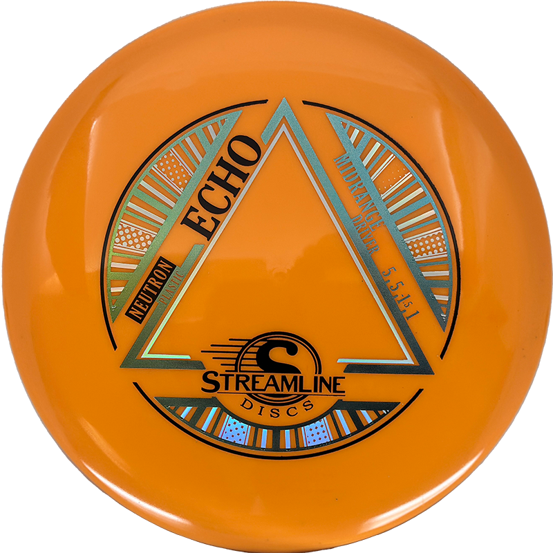 Streamline Echo Streamline Echo - Neutron / 174g - Orange (Yellow Green/Teal Foil) - Skyline Disc Golf