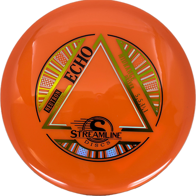 Streamline Echo Streamline Echo - Neutron / 174g - Orange (Yellow/Yellow Green Foil) - Skyline Disc Golf