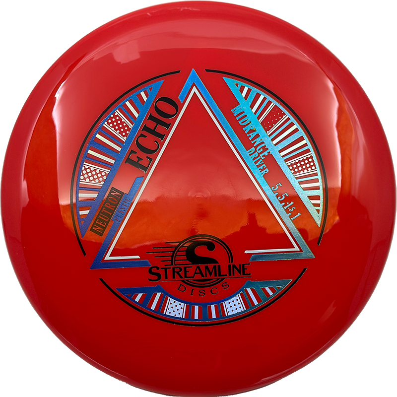 Streamline Echo Streamline Echo - Neutron / 174g - Red (Light Blue/Blue Foil) - Skyline Disc Golf