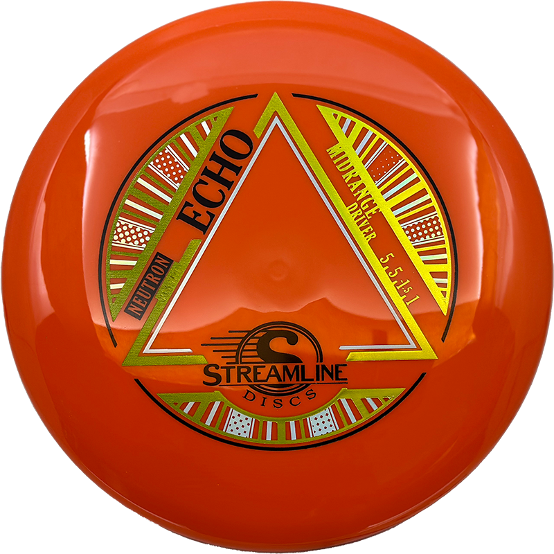 Streamline Echo Streamline Echo - Neutron / 176g - Orange (Yellow Green/Yellow Foil) - Skyline Disc Golf