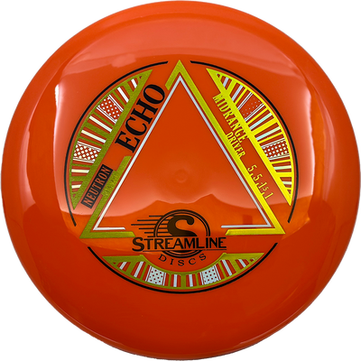 Streamline Echo Streamline Echo - Neutron / 176g - Orange (Yellow Green/Yellow Foil) - Skyline Disc Golf