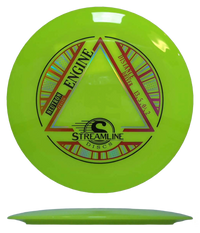 Streamline Engine - Neutron / 167g - Highlighter Yellow (Orange/Red Foil) - Skyline Disc Golf