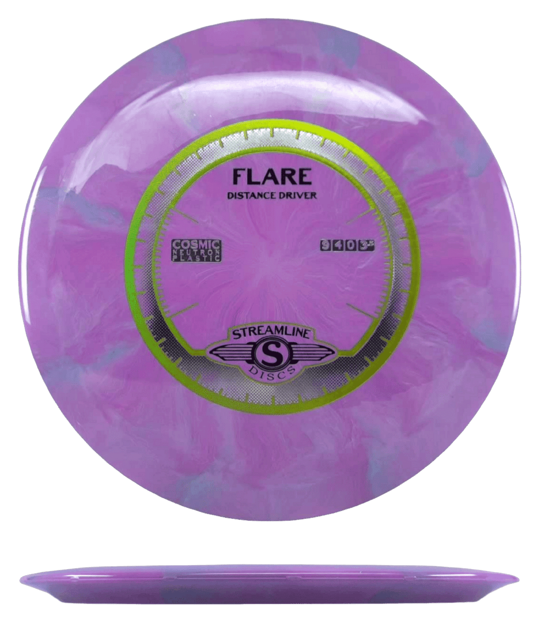 Streamline Flare - Cosmic Neutron / 169g - Magenta Burst (Yellow Foil)