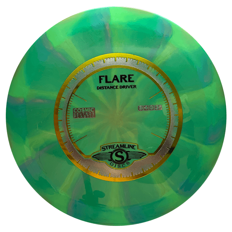 Streamline Flare - Cosmic Neutron / 168g - Green/Blue Green Burst (Yellow Foil)