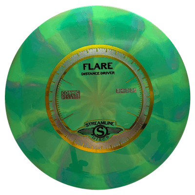 Streamline Flare Streamline Flare - Cosmic Neutron / 168g - Green/Blue Green Burst (Yellow Foil) - Skyline Disc Golf