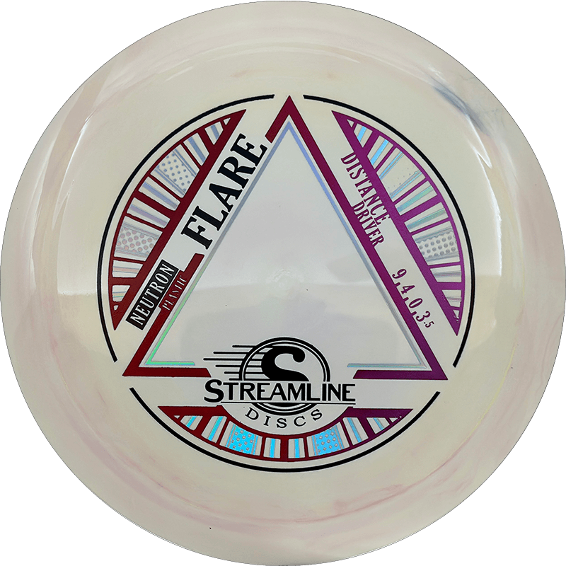 Streamline Flare Streamline Flare - Neutron / 167g - Soft Peach (Red/Purple Foil) - Skyline Disc Golf