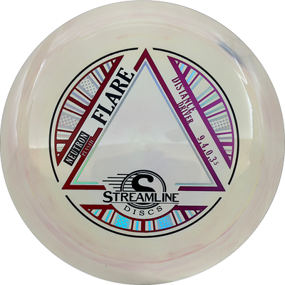 Streamline Flare Streamline Flare - Neutron / 167g - Soft Peach (Red/Purple Foil) - Skyline Disc Golf