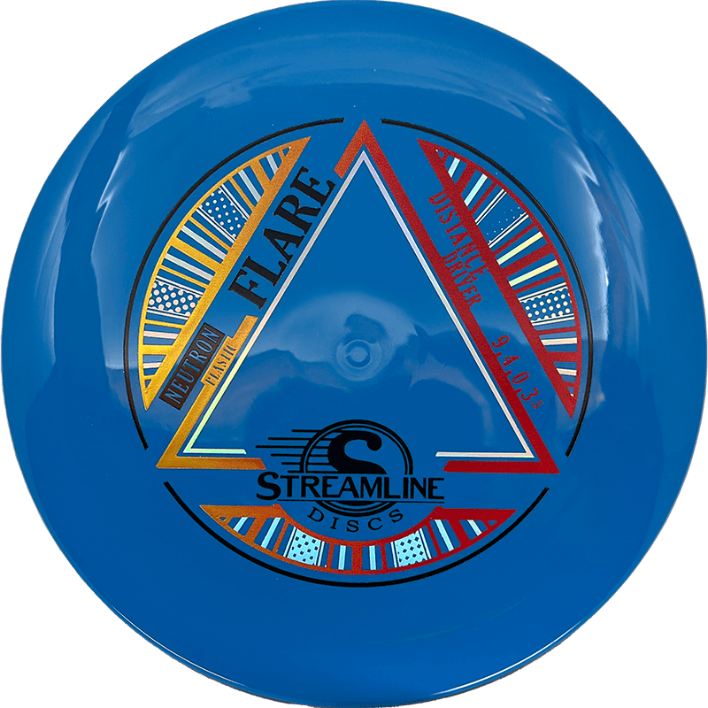 Streamline Flare Streamline Flare - Neutron / 169g - Blue (Yellow/Red Foil) - Skyline Disc Golf