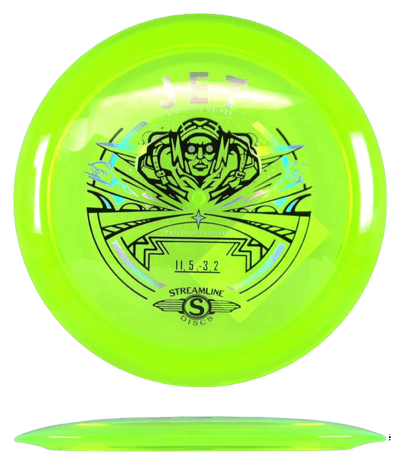 Streamline Jet Streamline Jet - Proton / 172g - Chartreuse (Chrome/Black) - Skyline Disc Golf