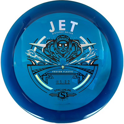 Streamline Jet Streamline Jet - Proton / 169g - Blue (Chrome/Black) - Skyline Disc Golf