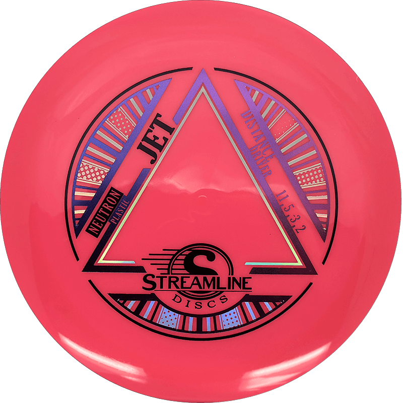 Streamline Jet Streamline Jet - Neutron / 167g - Pink (Blue/Violet Foil) - Skyline Disc Golf