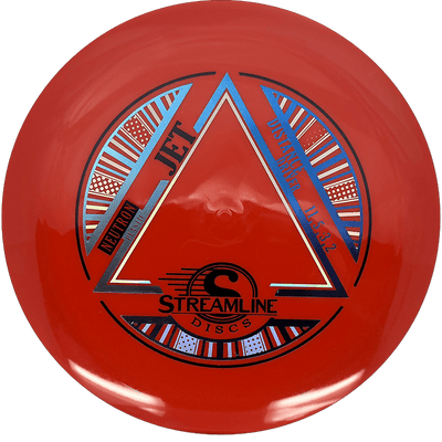 Streamline Jet Streamline Jet - Neutron / 174g - Red (Light Blue/Blue Foil) - Skyline Disc Golf